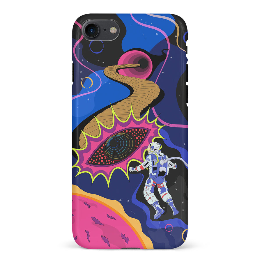 iPhone 7/8/SE A Space Oddity Psychedelic Phone Case