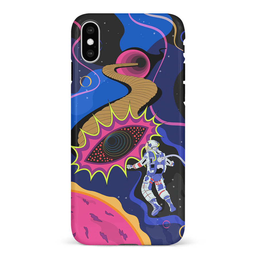 iPhone X/XS A Space Oddity Psychedelic Phone Case