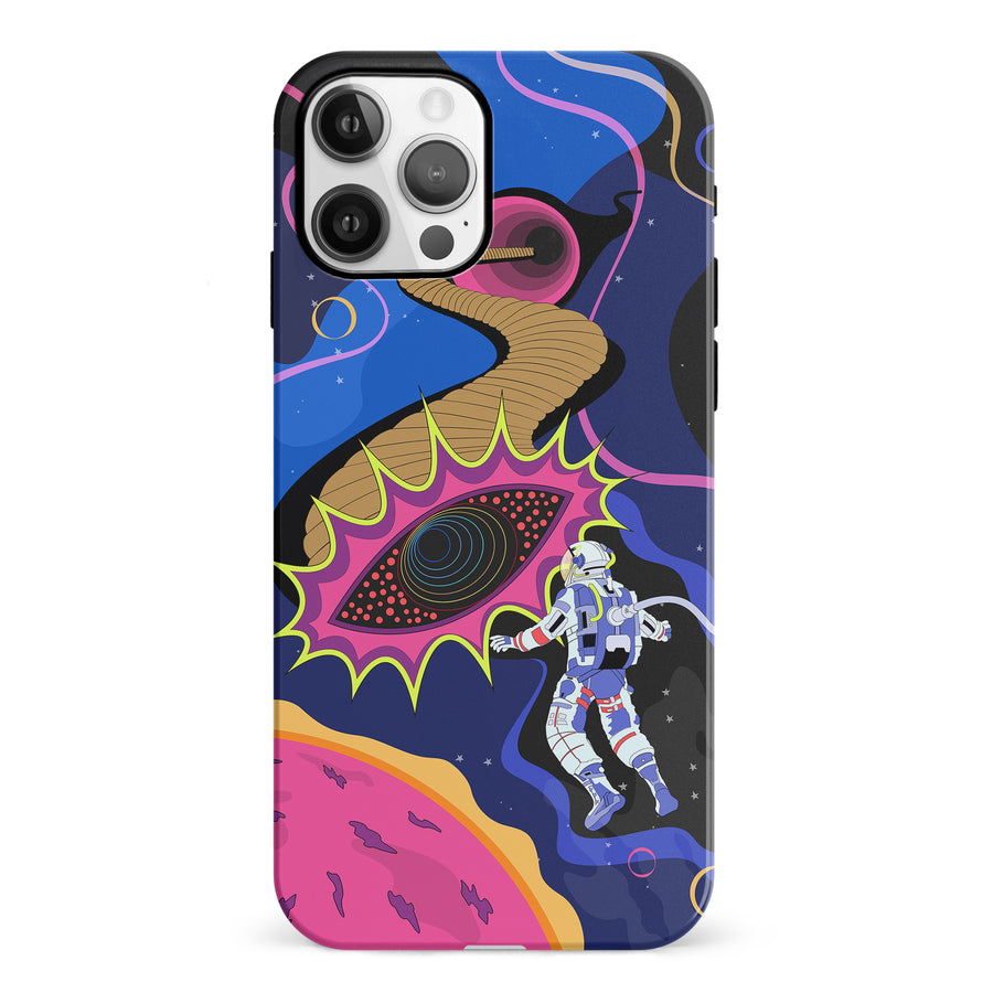 iPhone 12 A Space Oddity Psychedelic Phone Case