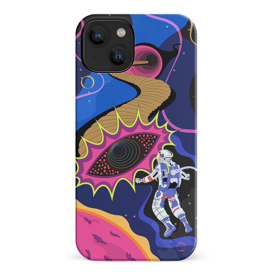 iPhone 14 A Space Oddity Psychedelic Phone Case