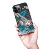 iPhone 13 Pro Max Cats in Space Psychedelic Phone Case