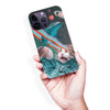 iPhone 14 Pro Max Cats in Space Psychedelic Phone Case