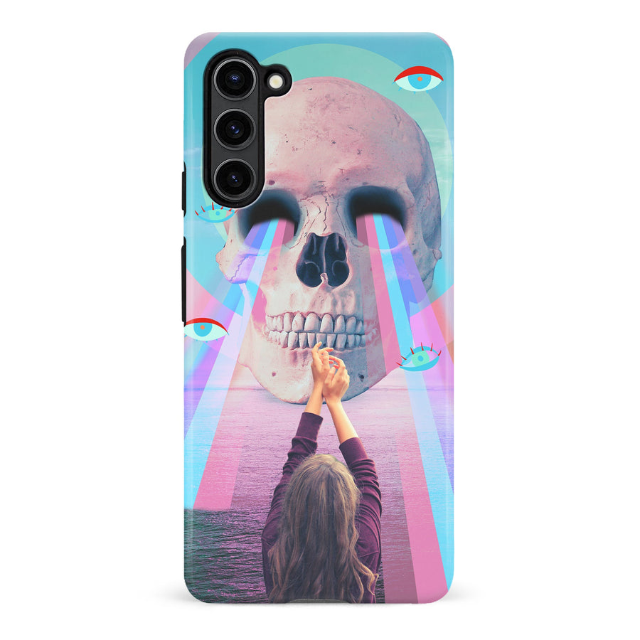 Samsung Galaxy S23 Skull with Lasers Phone Case