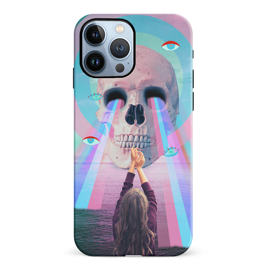 iPhone 12 Pro Skull with Lasers Phone Case