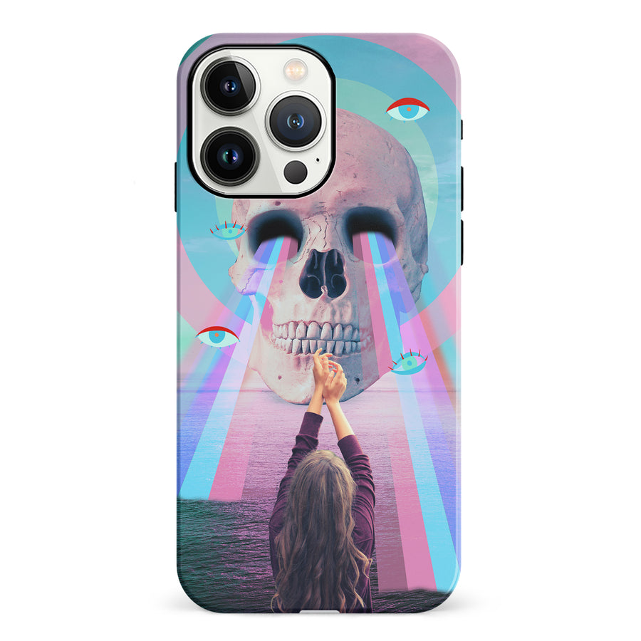 iPhone 13 Pro Skull with Lasers Phone Case