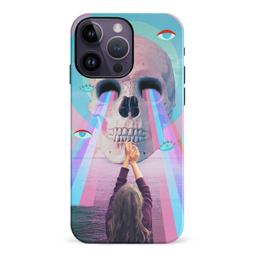 iPhone 14 Pro Max Skull with Lasers Phone Case