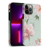 iPhone 13 Pro Max Peonies Two Floral Phone Case in Green