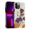 iPhone 13 Pro Max flowers on canvas phone case