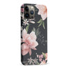 iPhone 13 Pro Max Peonies Two Floral Phone Case in Black