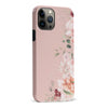 iPhone 13 Pro Max half bloom phone case in pink