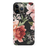 iPhone 13 Pro Max peonies one phone case in black