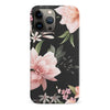 iPhone 13 Pro Max Peonies Two Floral Phone Case in Black