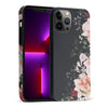 iPhone 13 Pro Max half bloom phone case in black