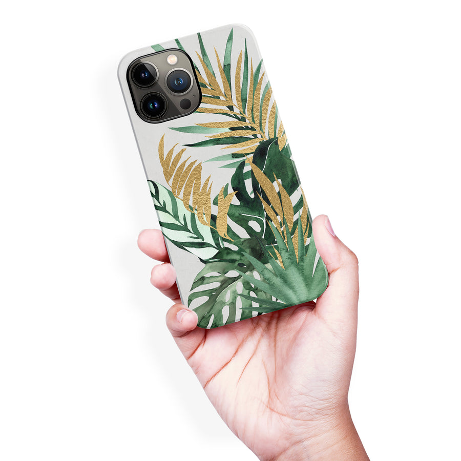 iPhone 13 Pro Max watercolour plants one phone case