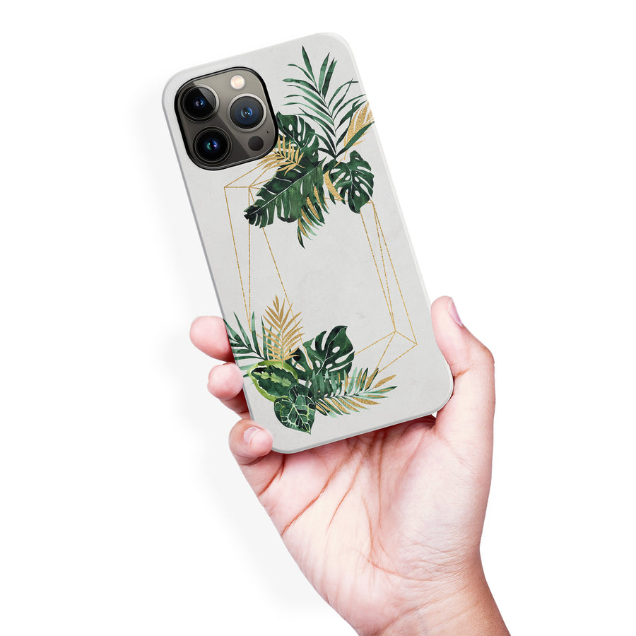 iPhone 13 Pro Max watercolour plants two phone case