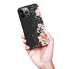iPhone 13 Pro Max half bloom phone case in black