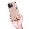 iPhone 13 Pro Max half bloom phone case in pink