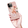 iPhone 13 Pro Max full bloom phone case in pink