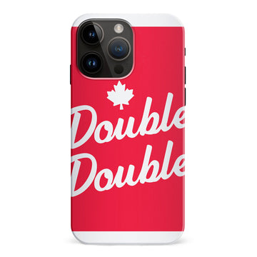 Double Double Canadiana Phone Case for iPhone 15 Pro Max