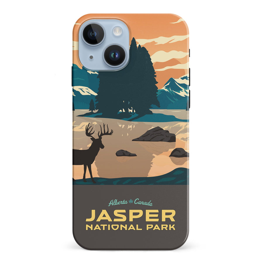 iPhone 15 Jasper National Park Canadiana Phone Case