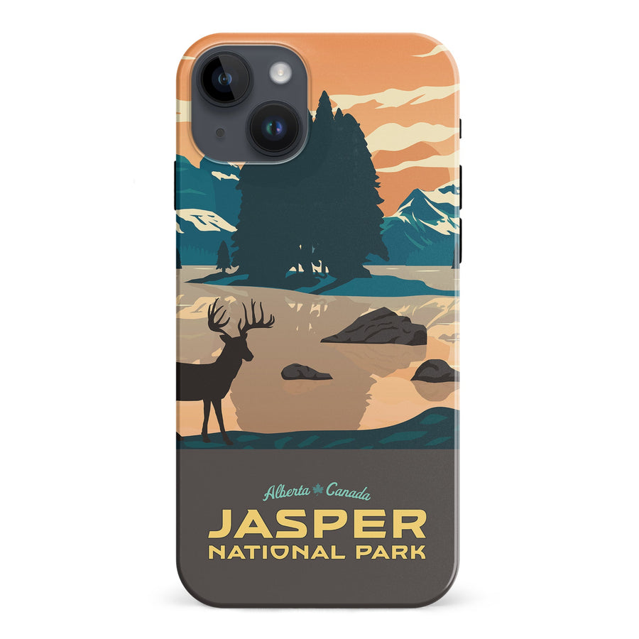 iPhone 15 Plus Jasper National Park Canadiana Phone Case