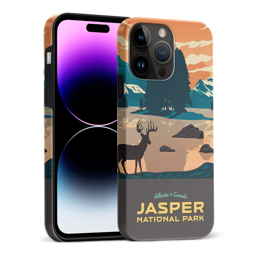 iPhone 15 Pro Max Jasper National Park Canadiana Phone Case