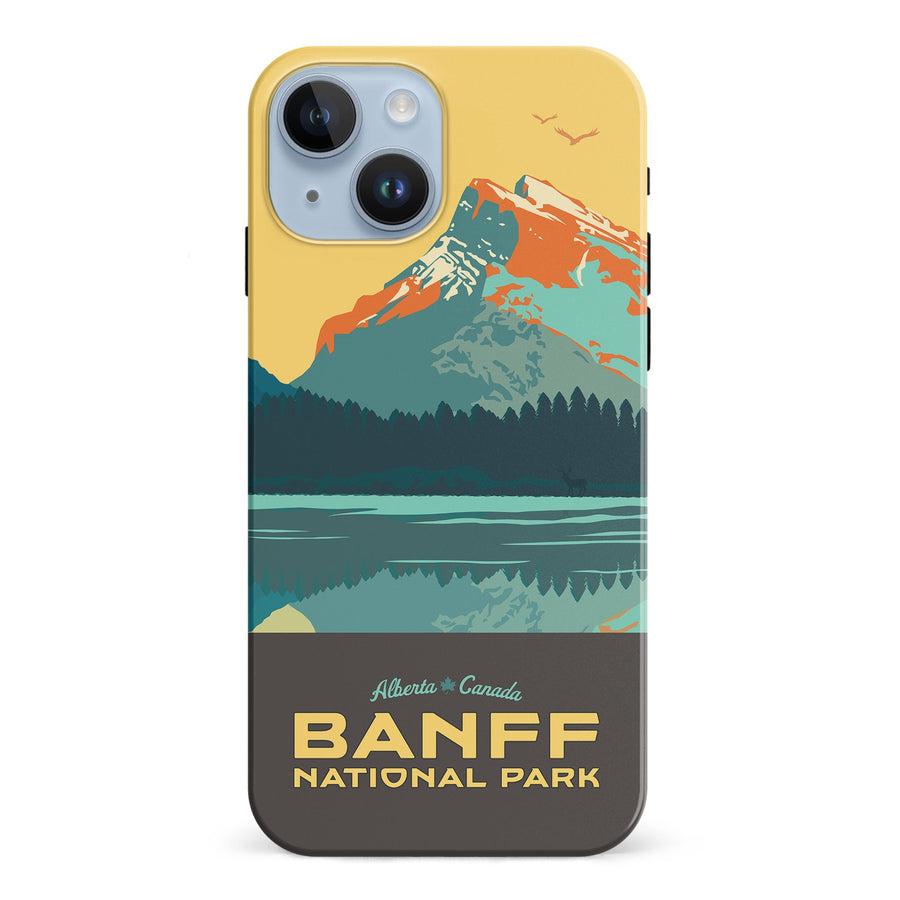 Banff National Park Canadiana Phone Case for iPhone 15