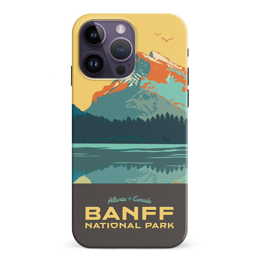 Banff National Park Canadiana Phone Case for iPhone 15 Pro