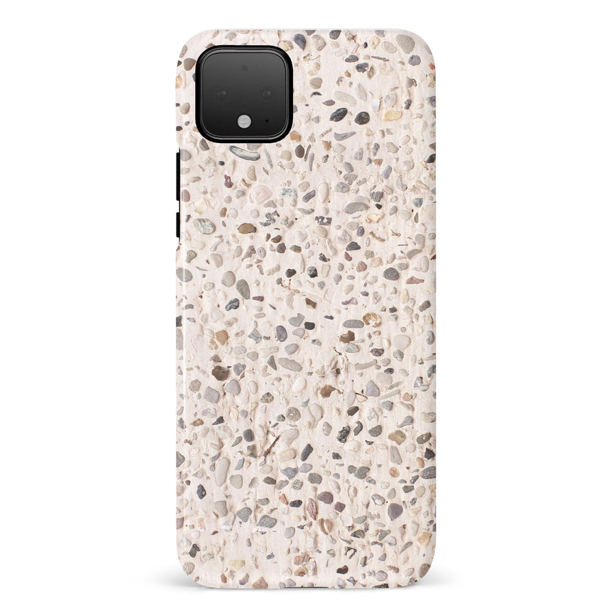 Google Pixel 4 Terrazo Stone Nature Phone Case