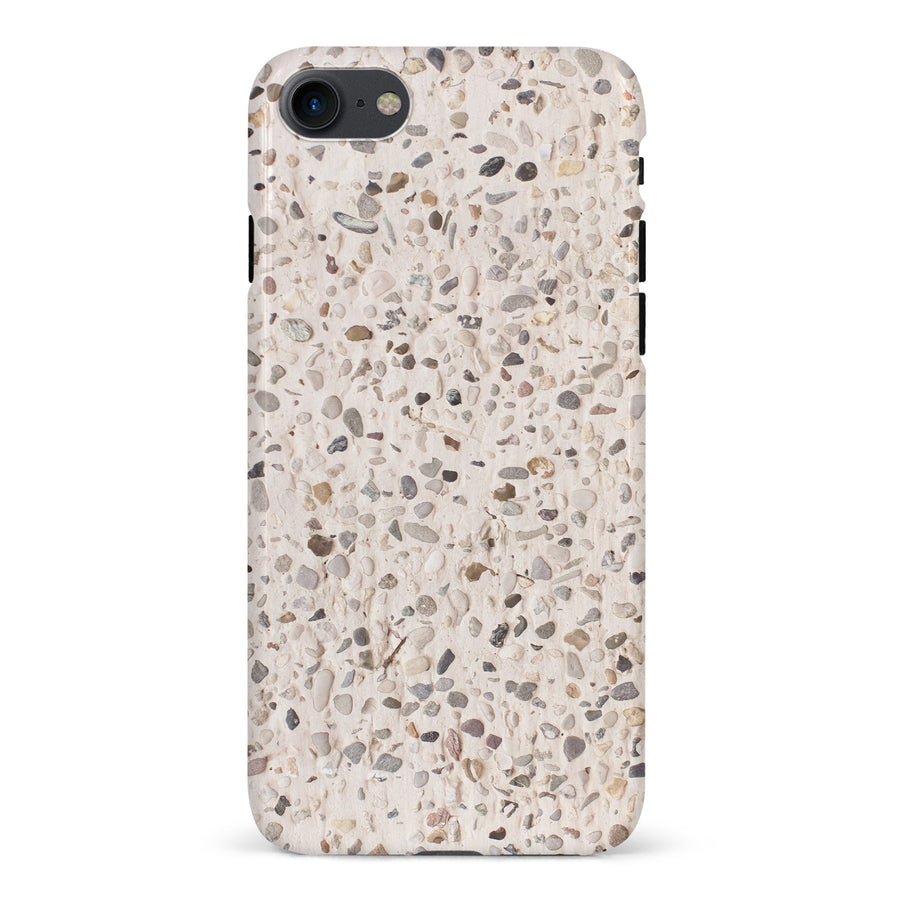 iPhone 7/8/SE Terrazo Stone Nature Phone Case