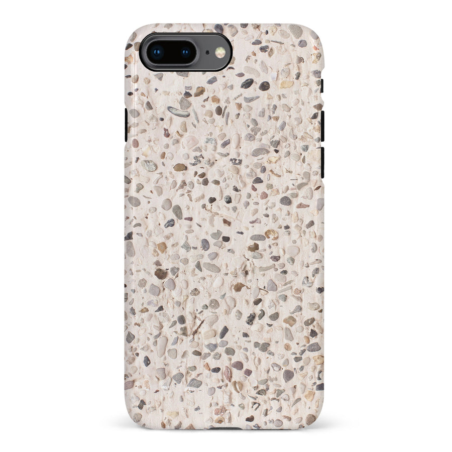 iPhone 8 Plus Terrazo Stone Nature Phone Case