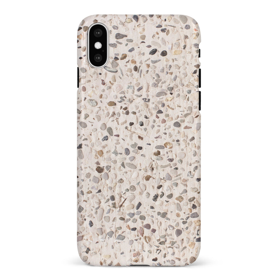 iPhone X/XS Terrazo Stone Nature Phone Case