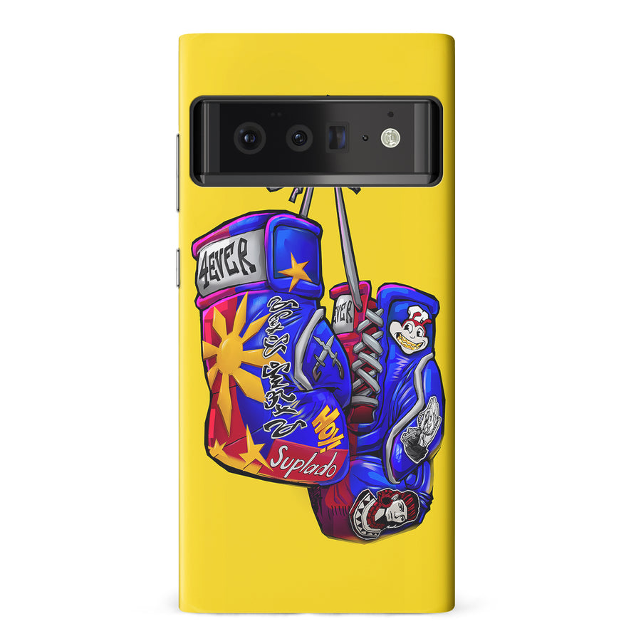 Google Pixel 6 Pro Filipino Boxing Stickers Phone Case