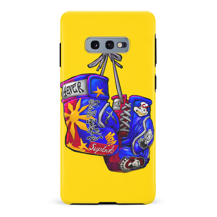 Samsung Galaxy S10e Filipino Boxing Stickers Phone Case