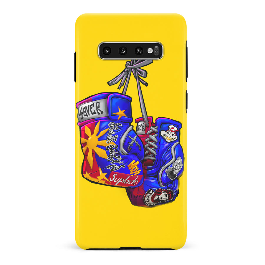 Samsung Galaxy S10 Plus Filipino Boxing Stickers Phone Case