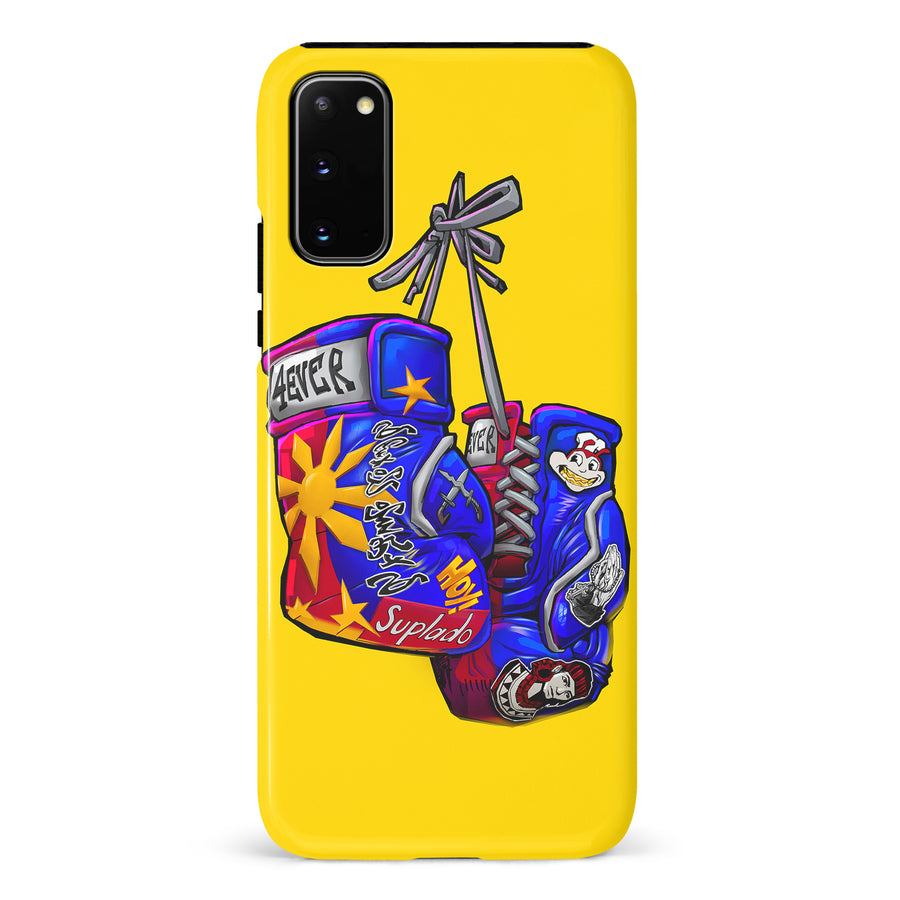 Samsung Galaxy S20 Filipino Boxing Stickers Phone Case