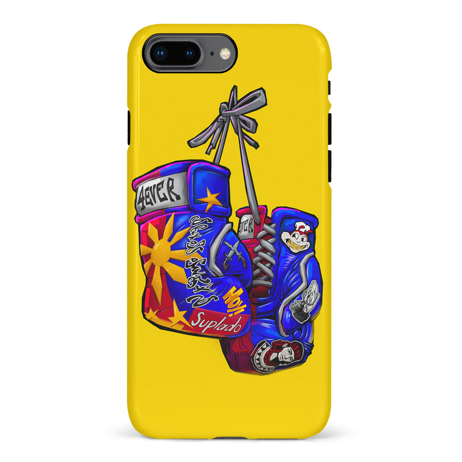 iPhone 8 Plus Filipino Boxing Stickers Phone Case