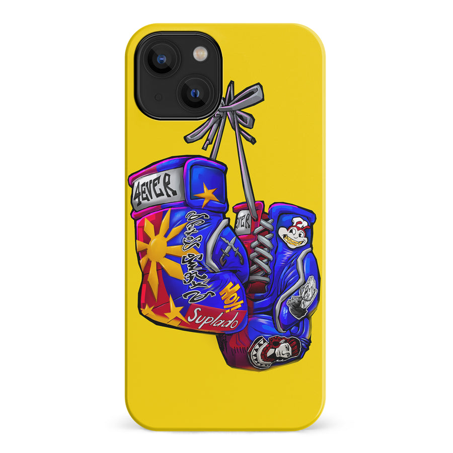 iPhone 14 Filipino Boxing Stickers Phone Case