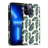 iPhone 14 Pro Max Banana Leaves Floral Phone Case in White