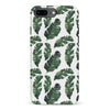 iPhone 7 Plus / 8 Plus Banana Leaves Floral Phone Case in White
