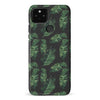 Google Pixel 5 Banana Leaves Floral Phone Case in Black