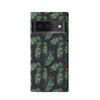 Google Pixel 6 Banana Leaves Floral Phone Case in Black