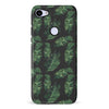 Google Pixel 3A Banana Leaves Floral Phone Case in Black