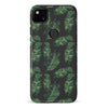 Google Pixel 4 Banana Leaves Floral Phone Case in Black