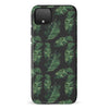 Google Pixel 4 XL Banana Leaves Floral Phone Case in Black