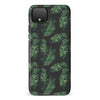 Google Pixel 4A Banana Leaves Floral Phone Case in Black