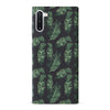 Samsung Galaxy Note 10 Banana Leaves Floral Phone Case in Black