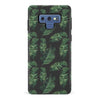 Samsung Galaxy Note 9 Banana Leaves Floral Phone Case in Black