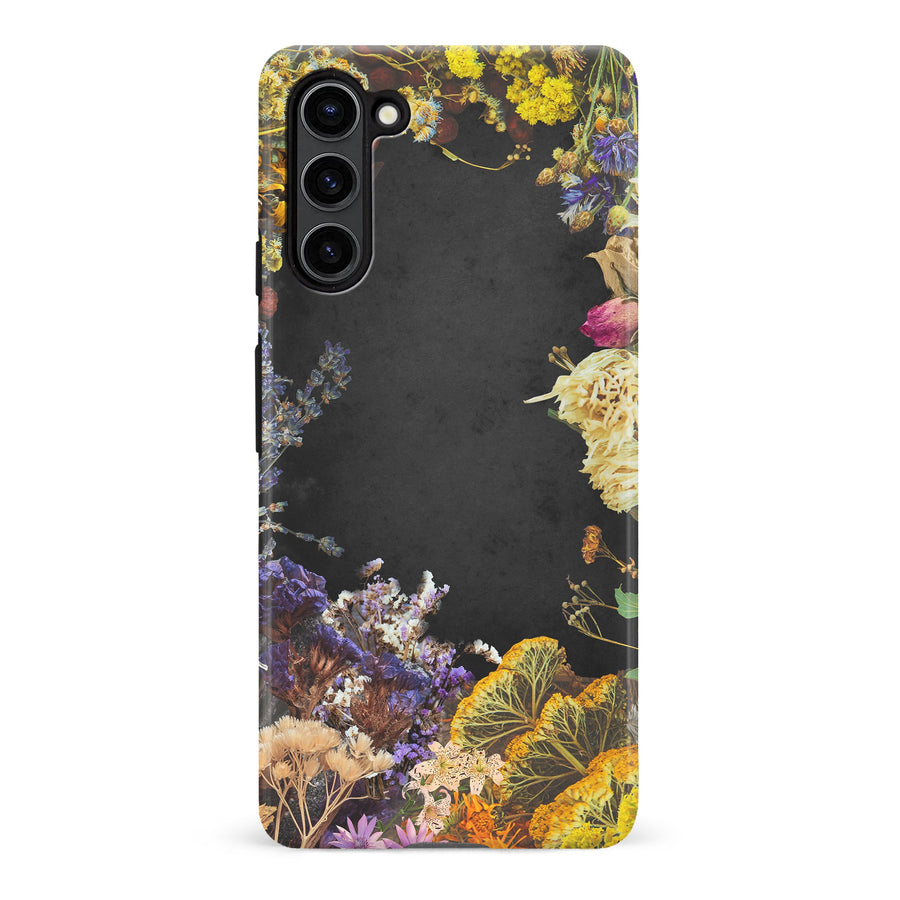 iPhone 6S Plus Dried Flowers Phone Case in Black