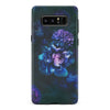 Samsung Galaxy Note 8 Prism Rose Phone Case in Green